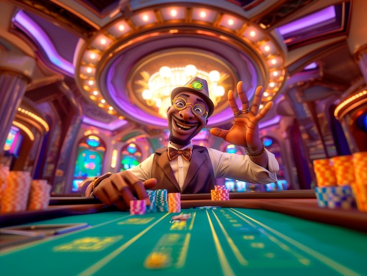 Tampilan meja Live Blackjack di 09 2d dengan dealer, kartu, dan kontrol taruhan